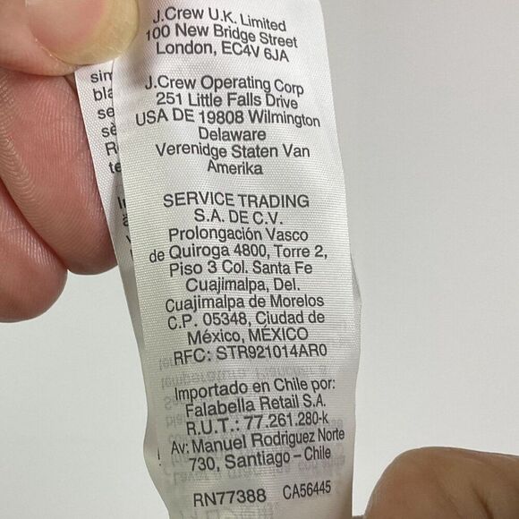 NWT J. Crew Factory Crewneck sweater in extra-soft yarn, XL, Green, Style AC625 - Picture 7 of 8